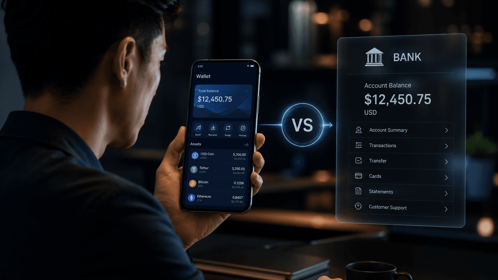 Digital Wallet vs Bank Account, What Is the Difference