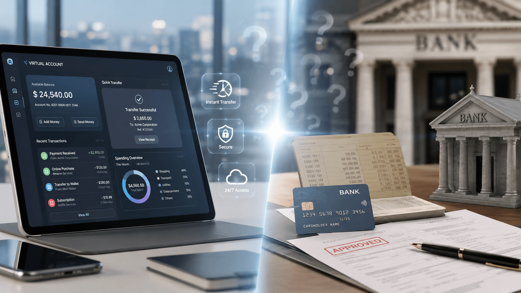 Virtual Bank Account vs Traditional Bank Account, Common Myths