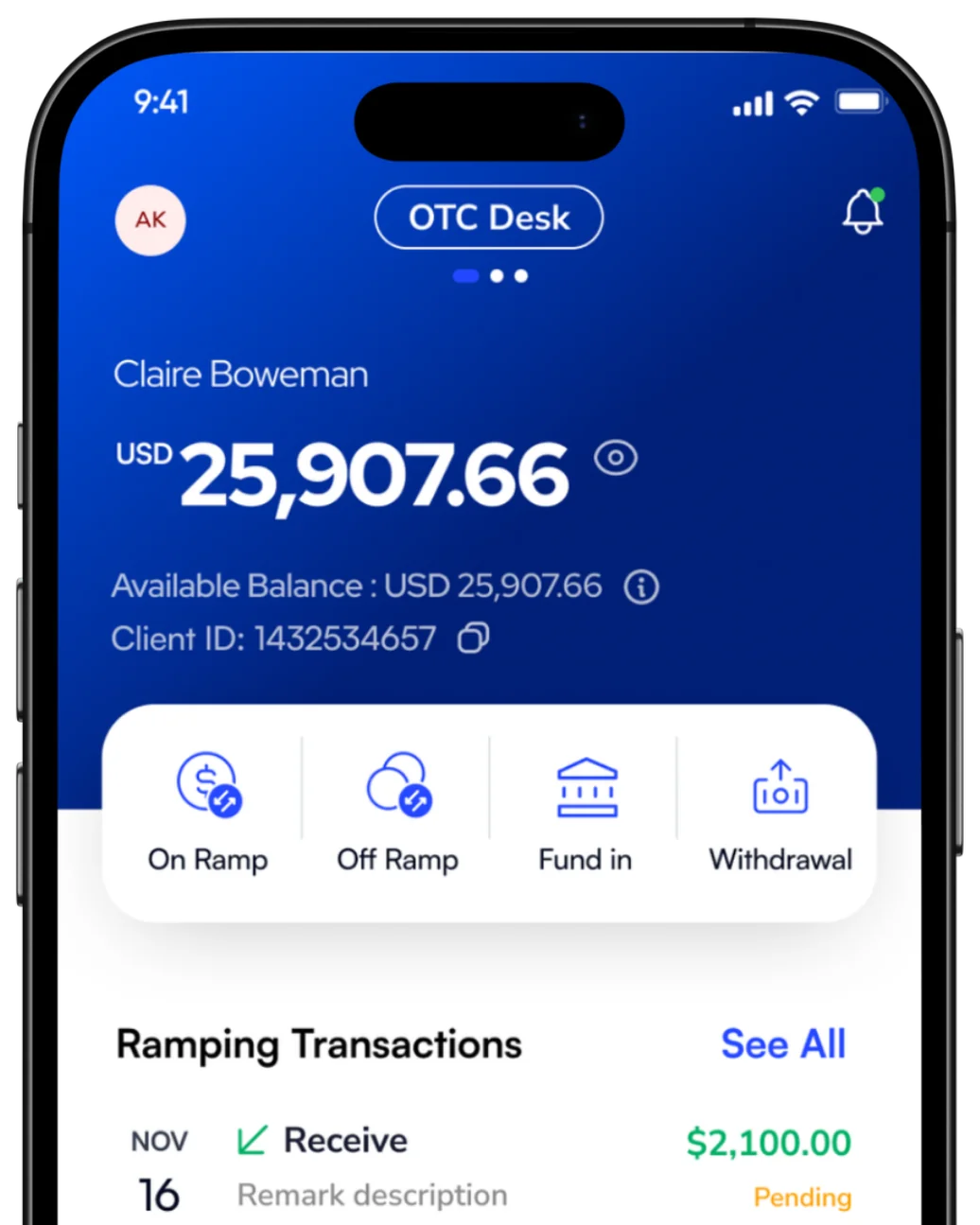 OTC Personal Account